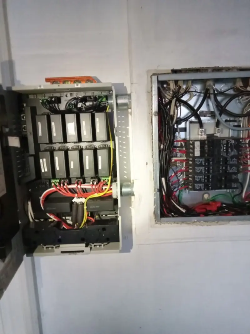 Electrical panel upgrade completed for Commercial Electrician Services in Princeton